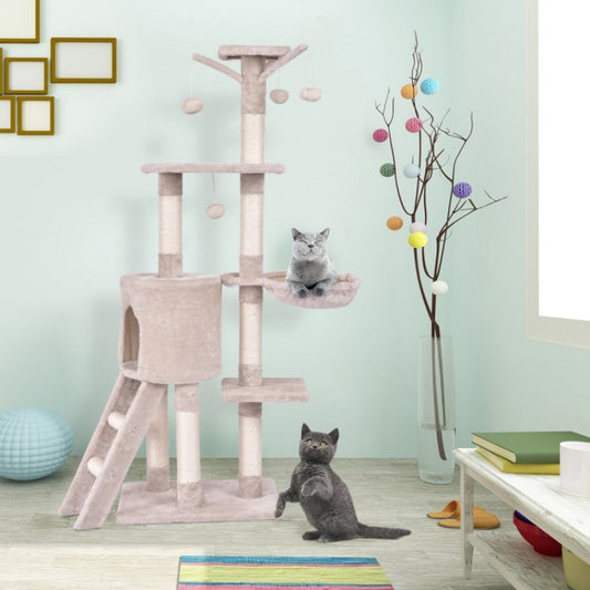 Inch Condo Scratching Posts Ladder Cat Play Tree