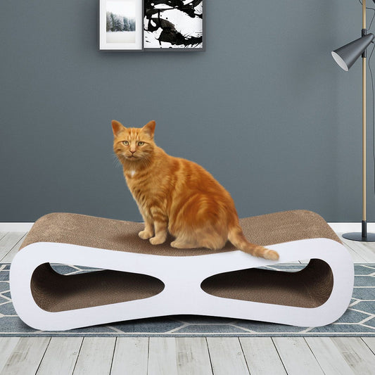 Cat-Eyed Cat Scratcher and Lounge, Protect Furniture, Functional