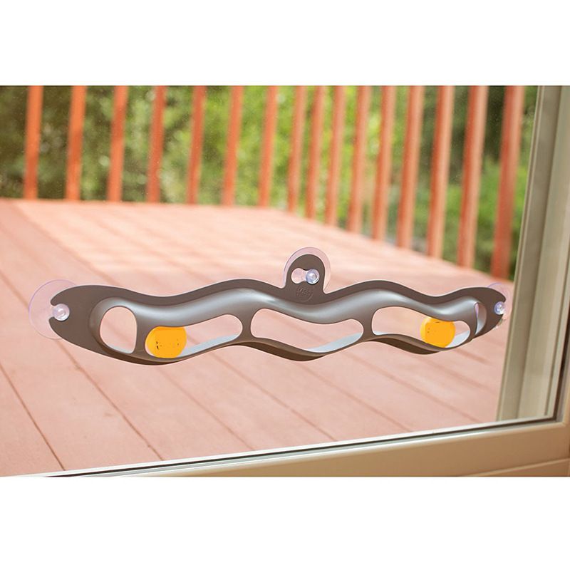 Cat Toys Track Window Suction Cups Toy Ball Scratch Plastic Ping
