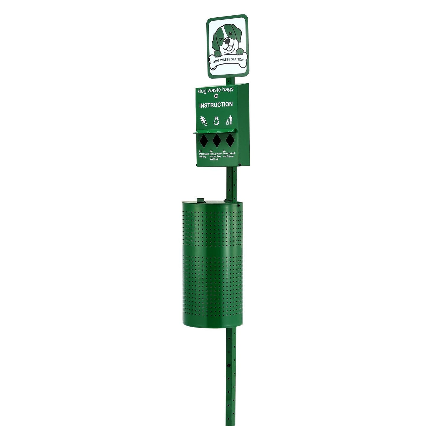 Dog Waste Station, Commercial Dog Poop Station, 11.5 Gallons