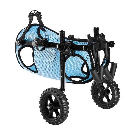 Dog Wheelchair for Back Legs, Adjustable 2 Wheels Pet Wheelchair