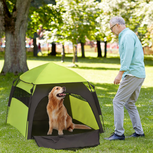 Extra Large Dog Portable Camping Tent with Carrying Bag for Beach