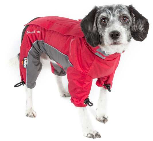 Dog Helios Blizzard Full-Bodied Adjustable and 3M Reflective Dog Jacket
