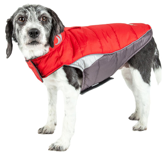 Dog Helios Hurricane-Waded Plush 3M Reflective Dog Coat with Blackshark
