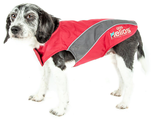 Dog Helios Octane Softshell Neoprene Satin Reflective Dog Jacket