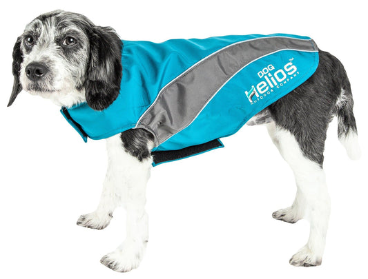 Dog Helios Octane Softshell Neoprene Satin Reflective Dog Jacket