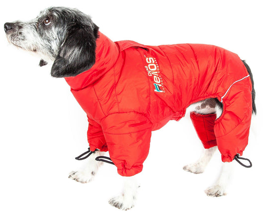 Dog Helios Thunder-Crackle Full-Body Waded-Plush Adjustable and 3M Reflective