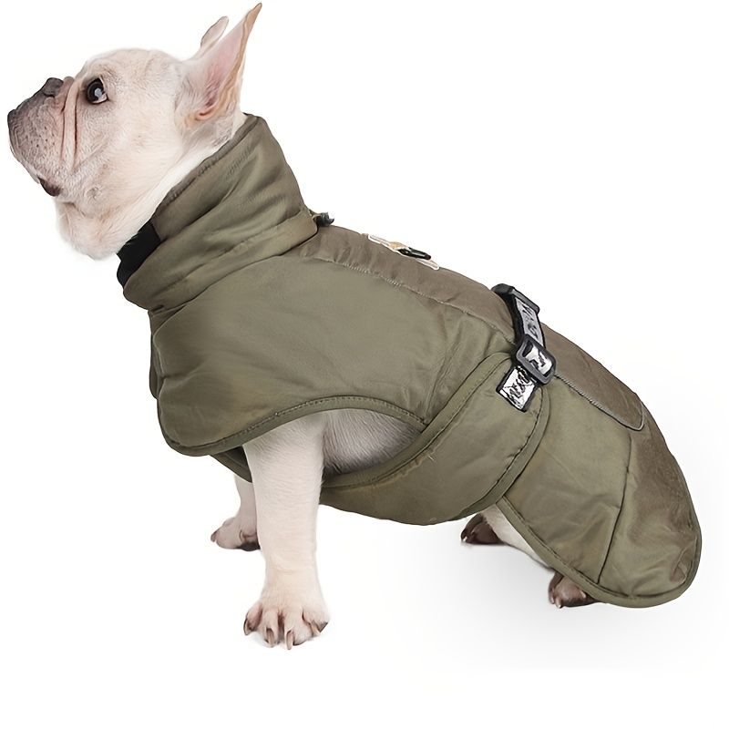 Large Dog Winter Fall Coat Wind-Proof Reflective Anxiety Relief
