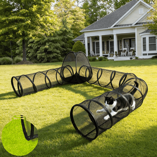 Outdoor Cat Enclosure, Portable Cat Tents for Outside, Cage Free