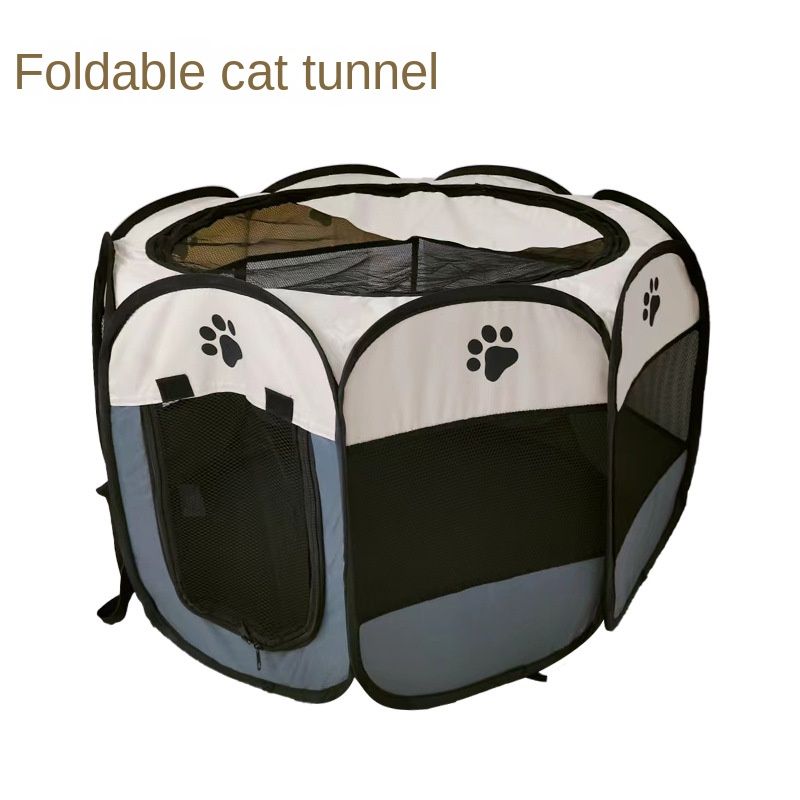 Oxford Cloth Folding Pet Tent Cat Kennel Dog Kennel Cat Delivery
