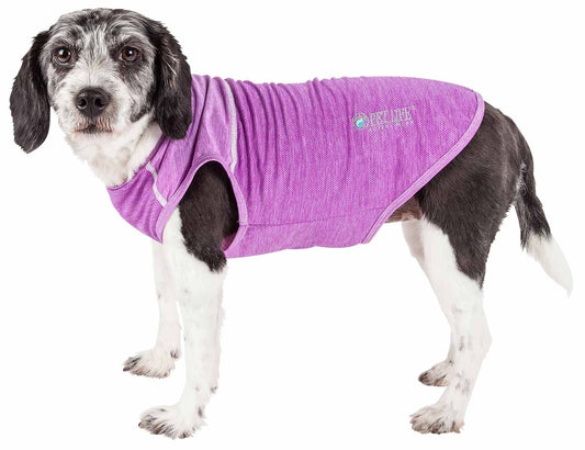Active Heathered Quick-Dry and 4-Way Stretch-Performance Dog Tank
