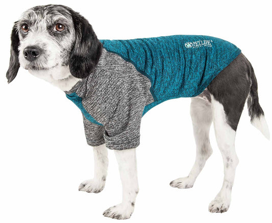 Active 4-Way Stretch Two-Toned Performance Dog T-Shirt
