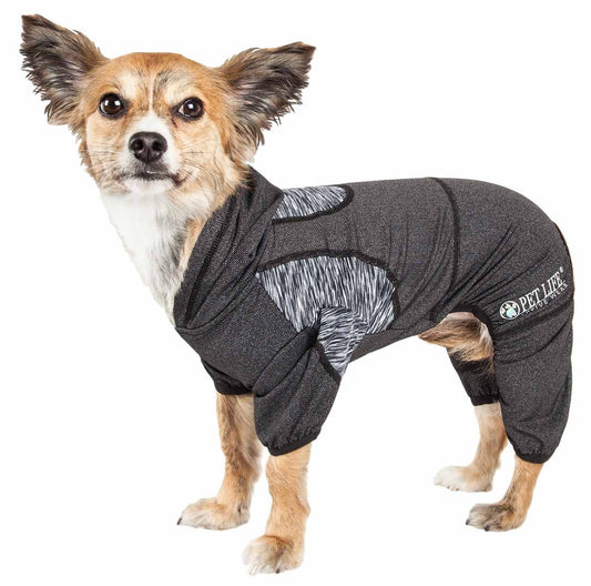Active Heathered Performance 4-Way Stretch Two-Toned Full Bodied