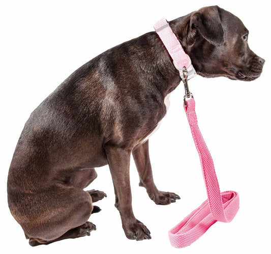 Dual Sided Comfortable and Breathable Adjustable Mesh Dog Leash