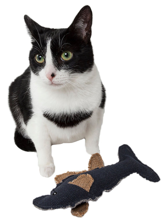 Durable Fish Plush Kitty Catnip Cat Toy
