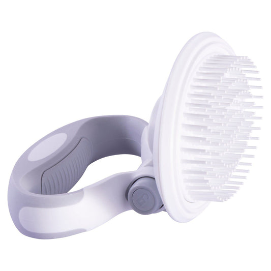 Swivel Travel Soft Grooming Pet Pin Brush