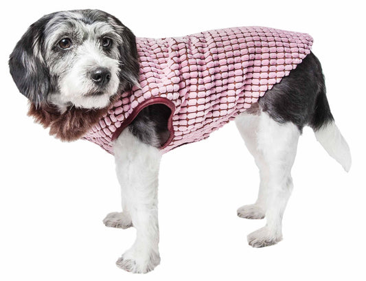 Elegant Designer Boxed Mink Fur Dog Coat Jacket