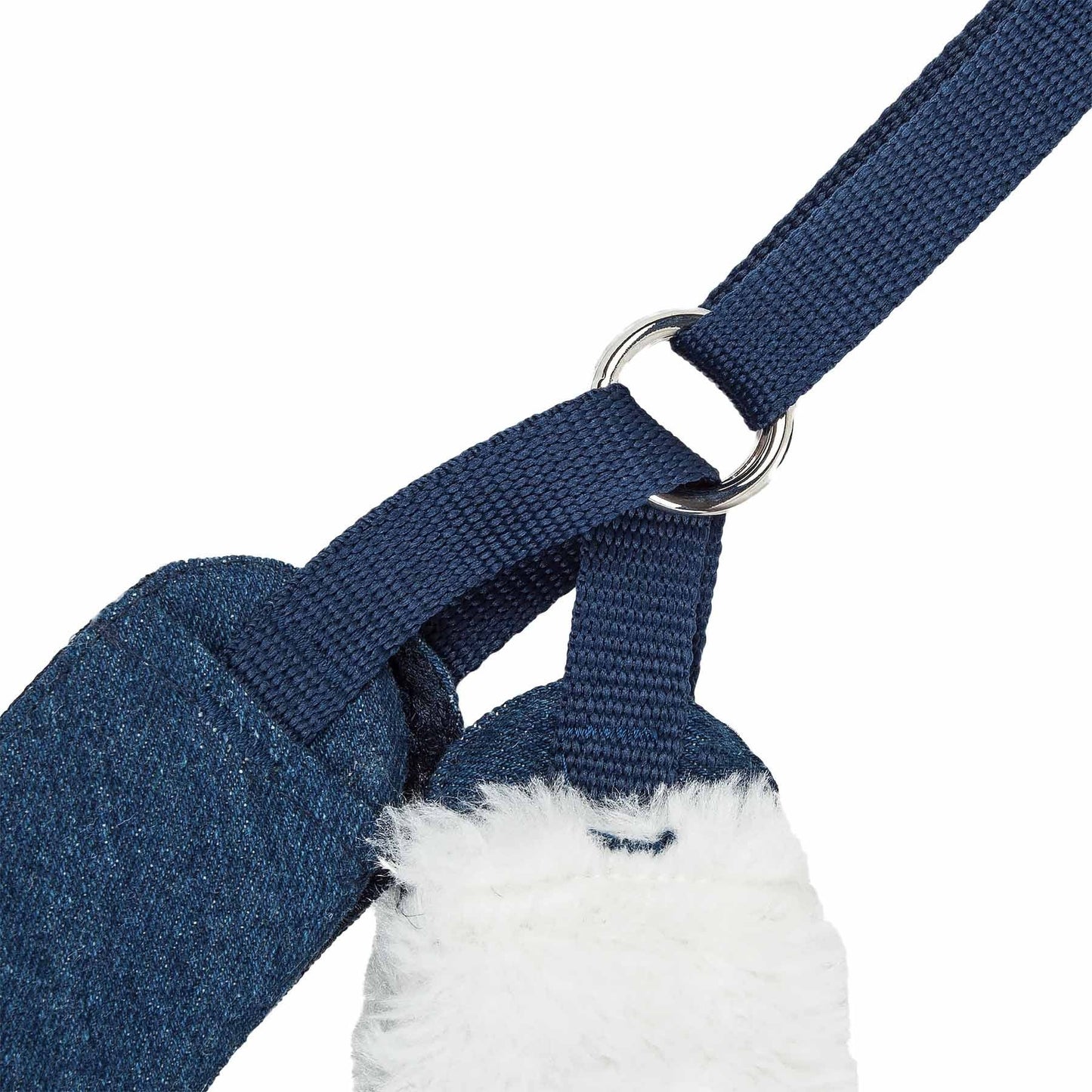 2-in-1 Mesh Reversed Adjustable Dog Harness-Leash with Pom-Pom