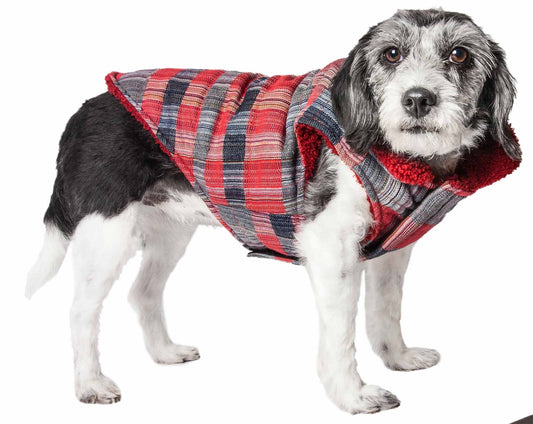 Tartan Classical Plaided Insulated Dog Coat Jacket