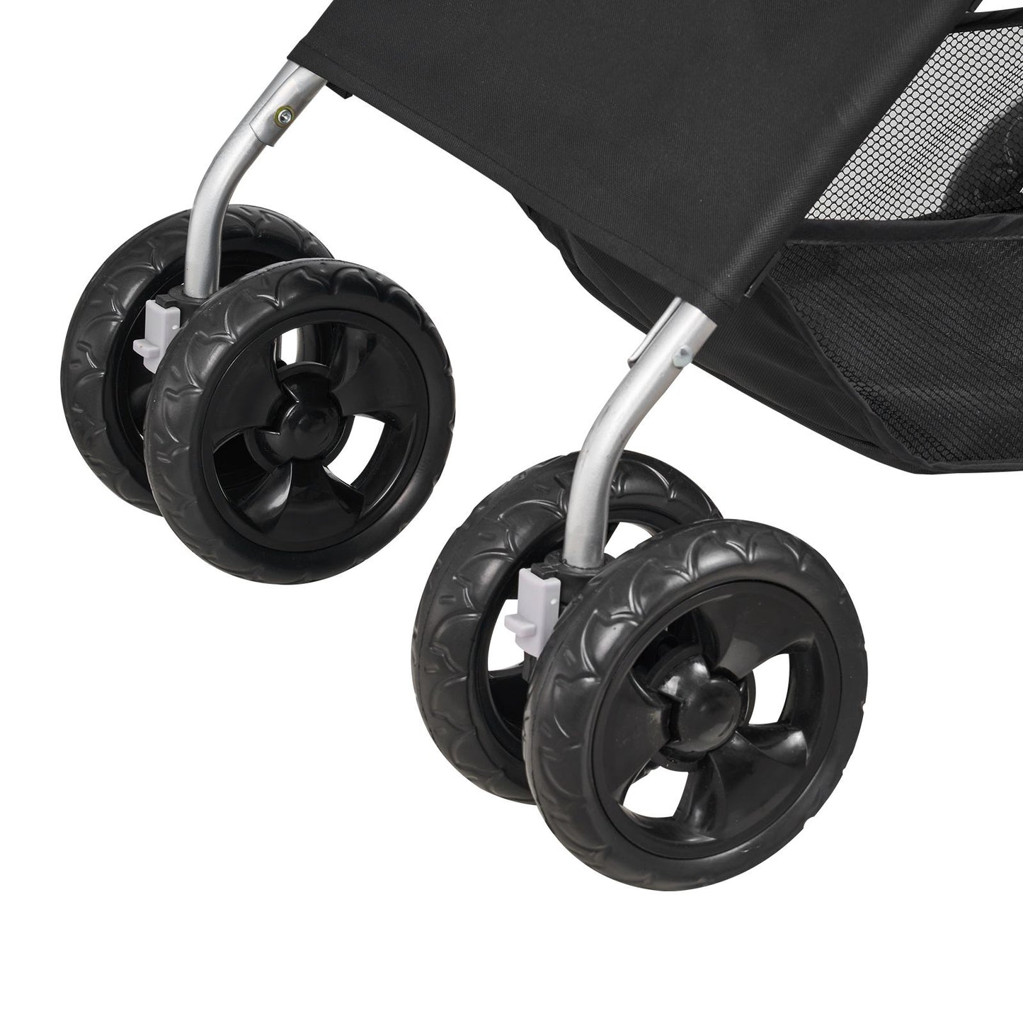 Pet Stroller, 35 Lbs Weight Capacity, Foldable Dog Stroller Cart, 4