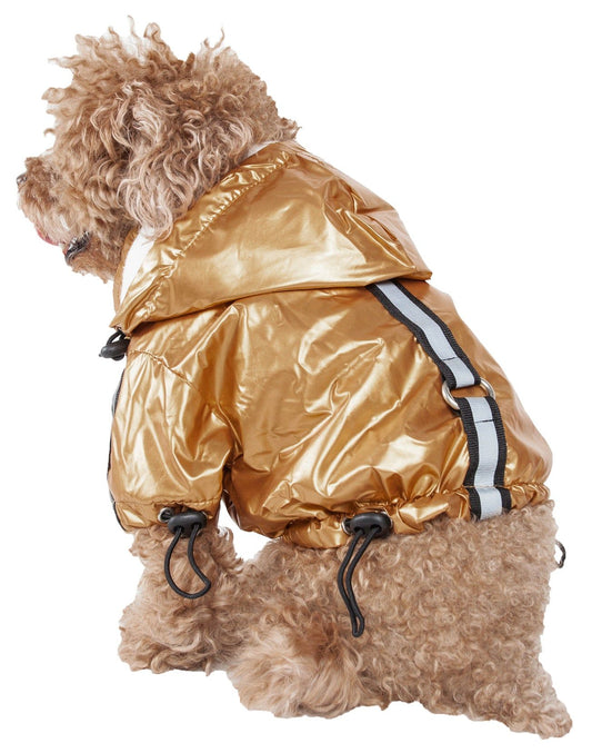 Reflecta-Sport Adjustable Reflective Weather-Proof Pet Rainbreaker