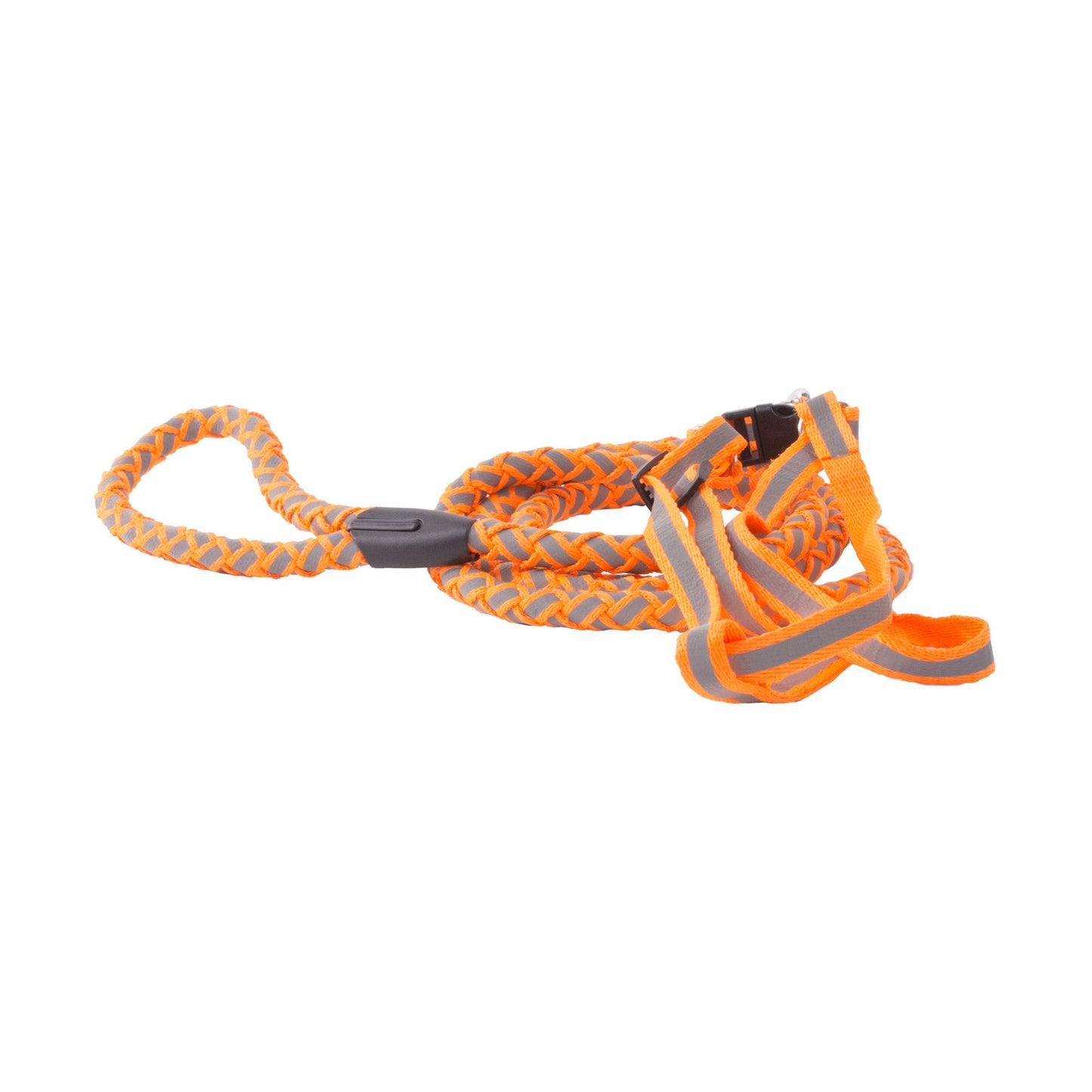 Reflective Stitched Easy Tension Adjustable 2-in-1 Dog Leash