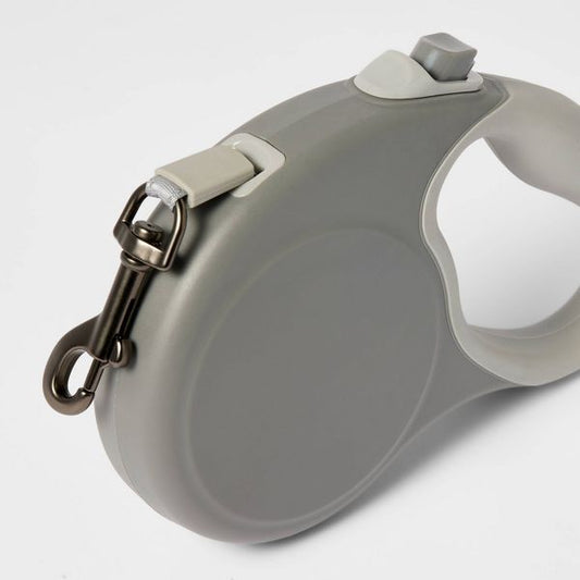 Retractable Dog Leash - M - Gray