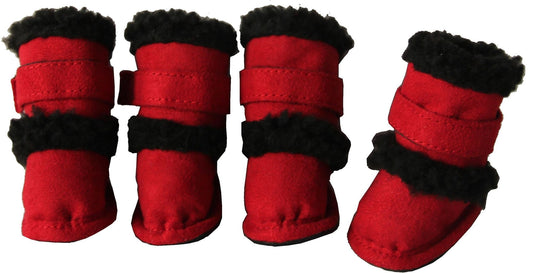 Shearling Pet Shoes