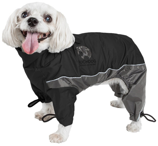 Quantum-Ice Full-Bodied Adjustable and 3M Reflective Dog Jacket