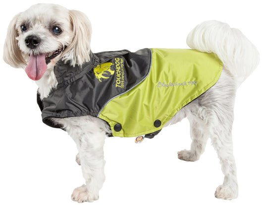 Touchdog Subzero-Storm Waterproof 3M Reflective Dog Coat with Blackshark
