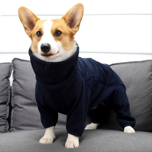 Warm Dog Cotton Coat/Sweater; Cold-Proof Clothes for Medium