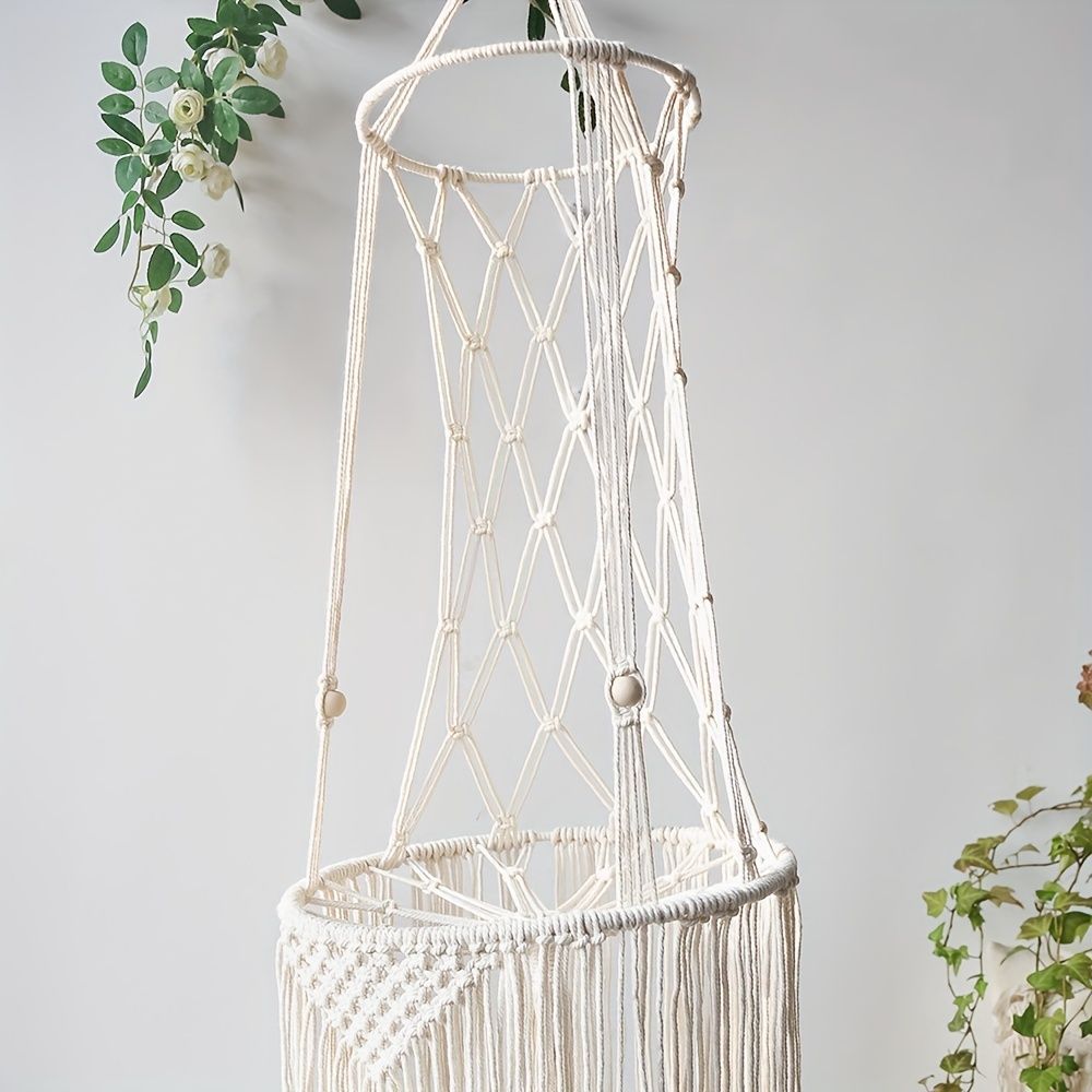 1pc Hand-Woven Cat Nest Hammock Basket - Comfortable and Stylish
