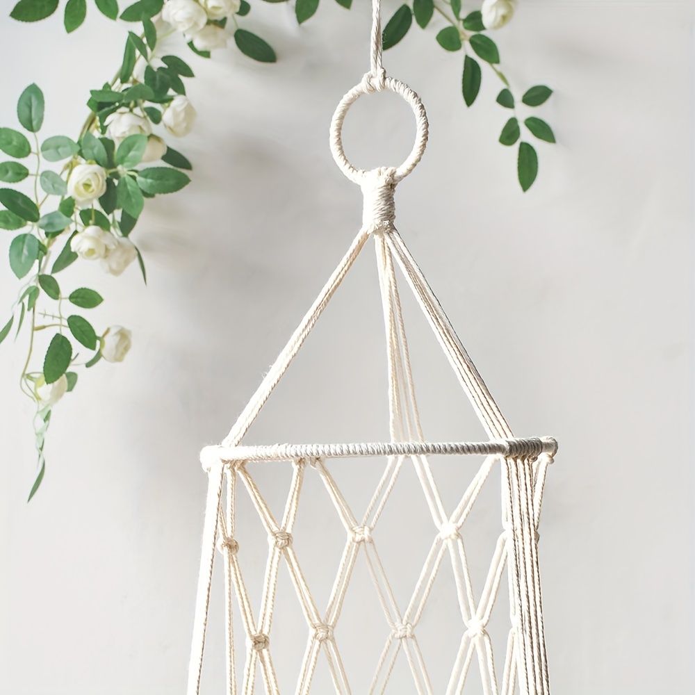 1pc Hand-Woven Cat Nest Hammock Basket - Comfortable and Stylish