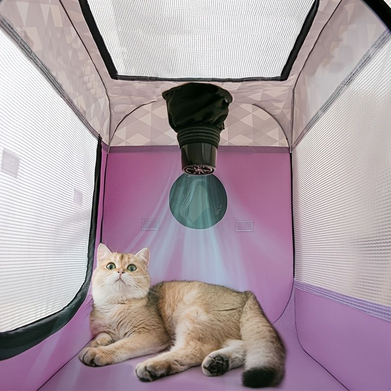 1pc Pet Hair Pet Drying Box for Dog & Cat; Dog Hair Fast Drying