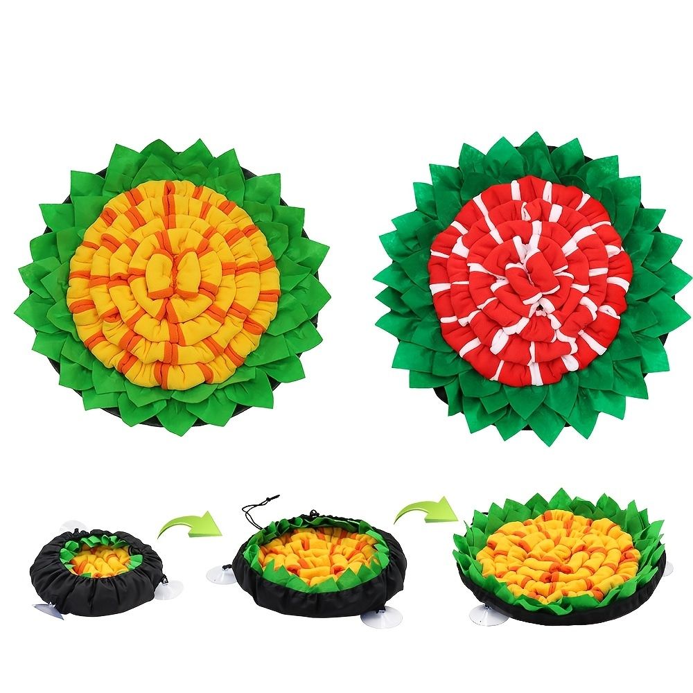 1pc Pet Snuffle Mat for Dog & Cat; Dog Sniffing Pad; Interactive
