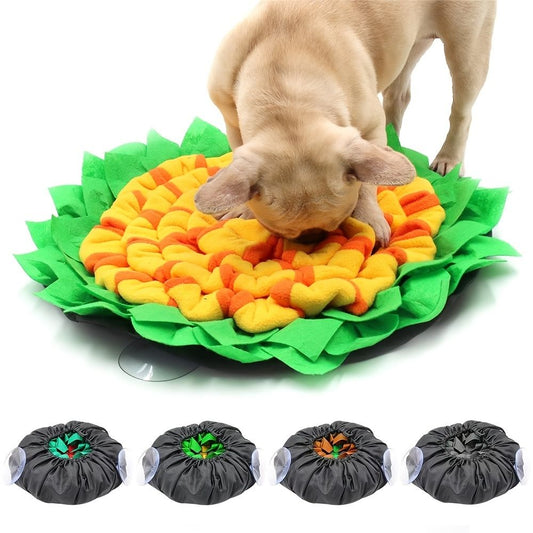 1pc Pet Snuffle Mat for Dog & Cat; Dog Sniffing Pad; Interactive