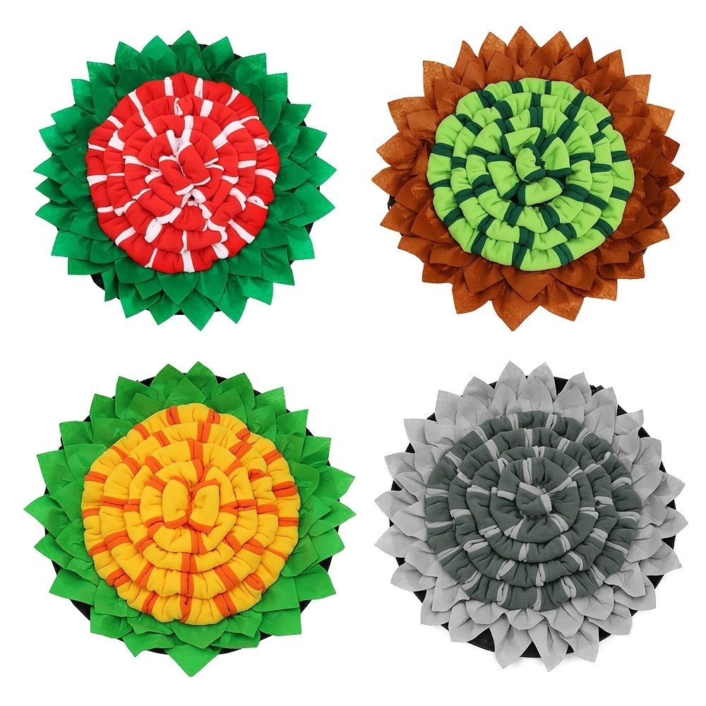 1pc Pet Snuffle Mat for Dog & Cat; Dog Sniffing Pad; Interactive