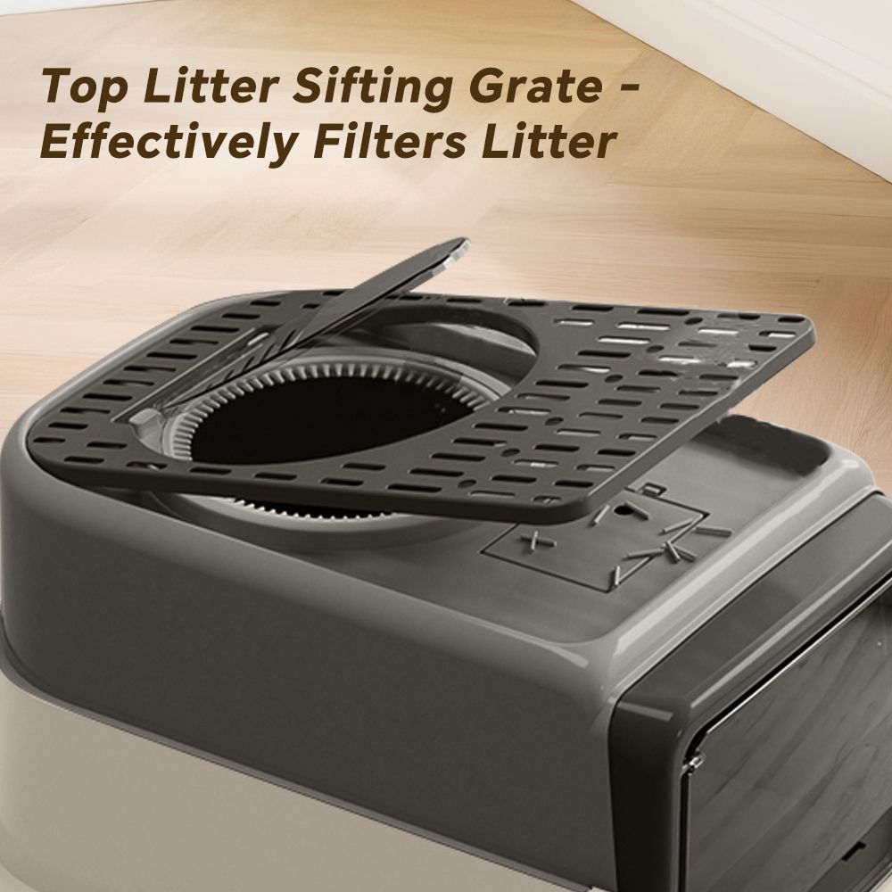 2026 Top-Rated Cat Litter Box: Pull-Out Drawer, No Scoop Needed