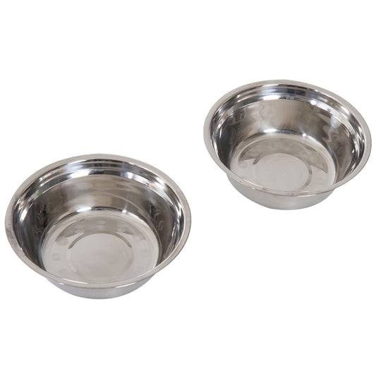 23" Wooden Heavy Duty Dog Food Bowls Pet Elevated Feeding Station