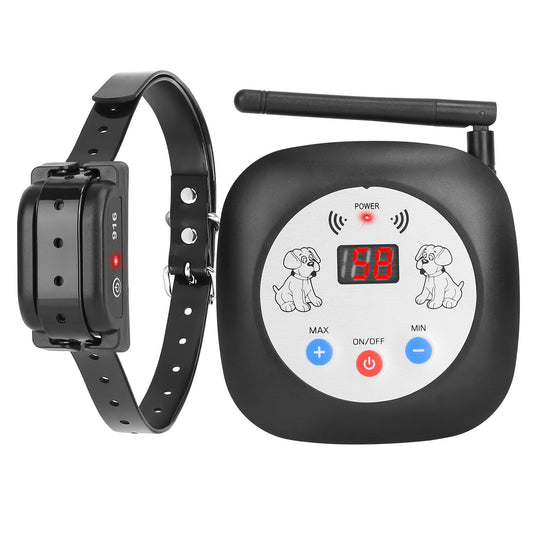 328FT Electric Wireless Dog Fence System with GPS Location Monitor