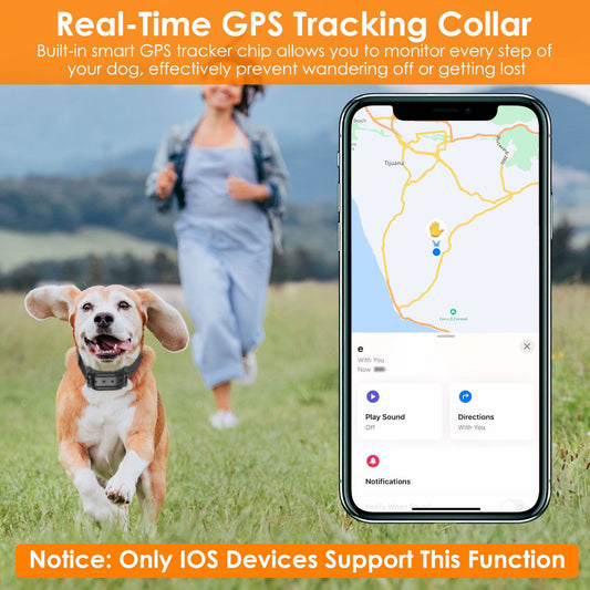 328FT Electric Wireless Dog Fence System with GPS Location Monitor