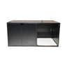35.83" Cat Litter Box Enclosure Hidden Furniture (Scratch Pad