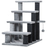 4-Level Cat Stair & Dog Stairs, Kitten Tree Climber, with Hanging