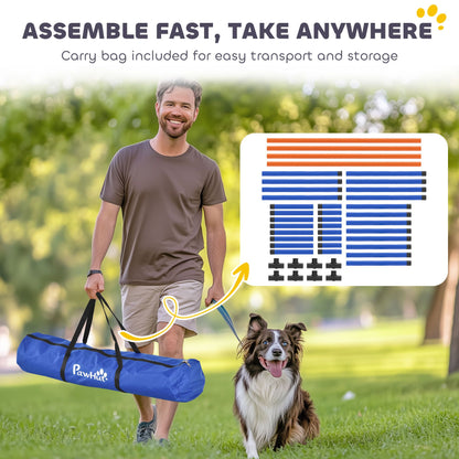 Pieces Dog Agility Equipment, Dog Agility Course Backyard Set