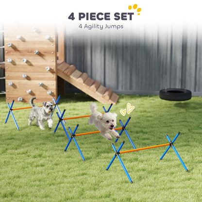 Pieces Dog Agility Equipment, Dog Agility Course Backyard Set