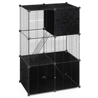 44" Multi-Level Cat Tree Indoor with Sisal Scratching Posts Condo