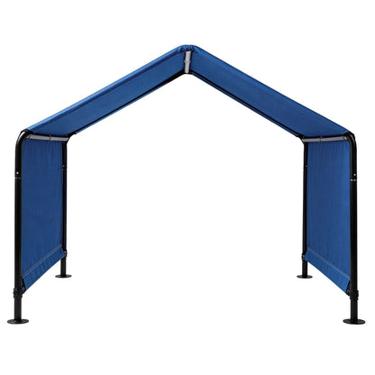 4*4*3.3FT Black Iron Pipe PVC Coated Polyester Tarpaulin Waterproof