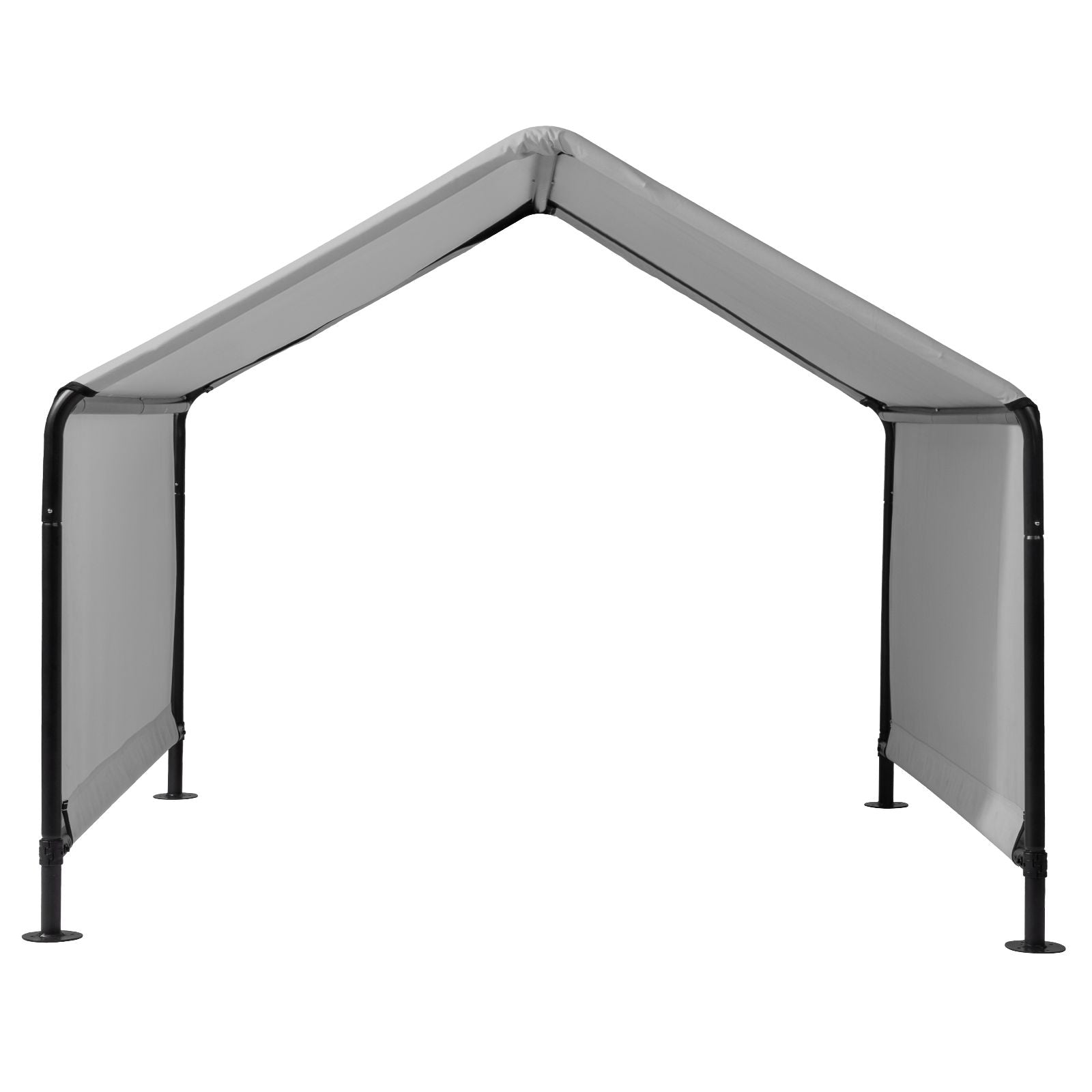 4*4*3.3FT Black Iron Pipe PVC Coated Polyester Tarpaulin