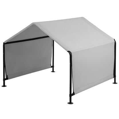 4*4*3.3FT Black Iron Pipe PVC Coated Polyester Tarpaulin