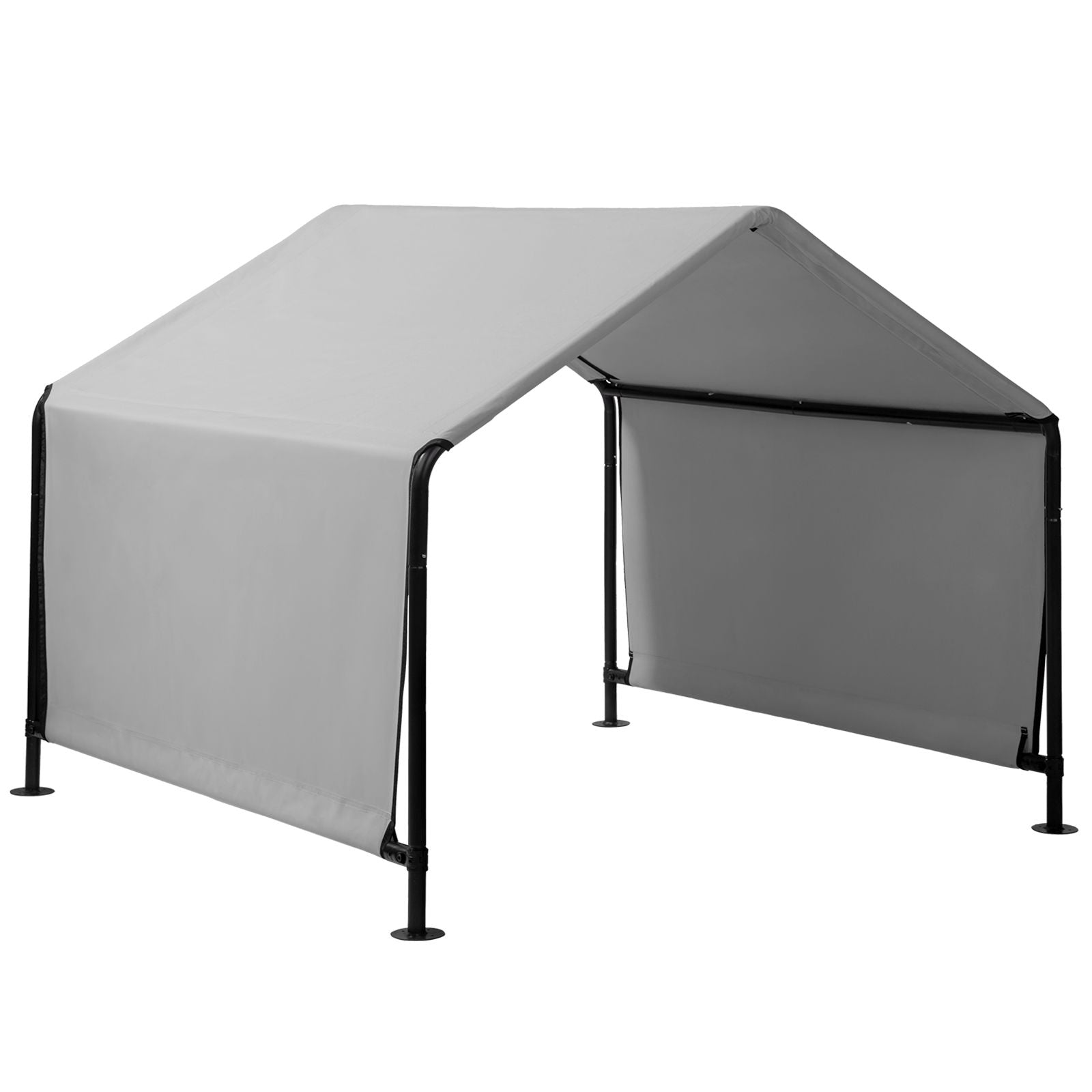 4*4*3.3FT Black Iron Pipe PVC Coated Polyester Tarpaulin